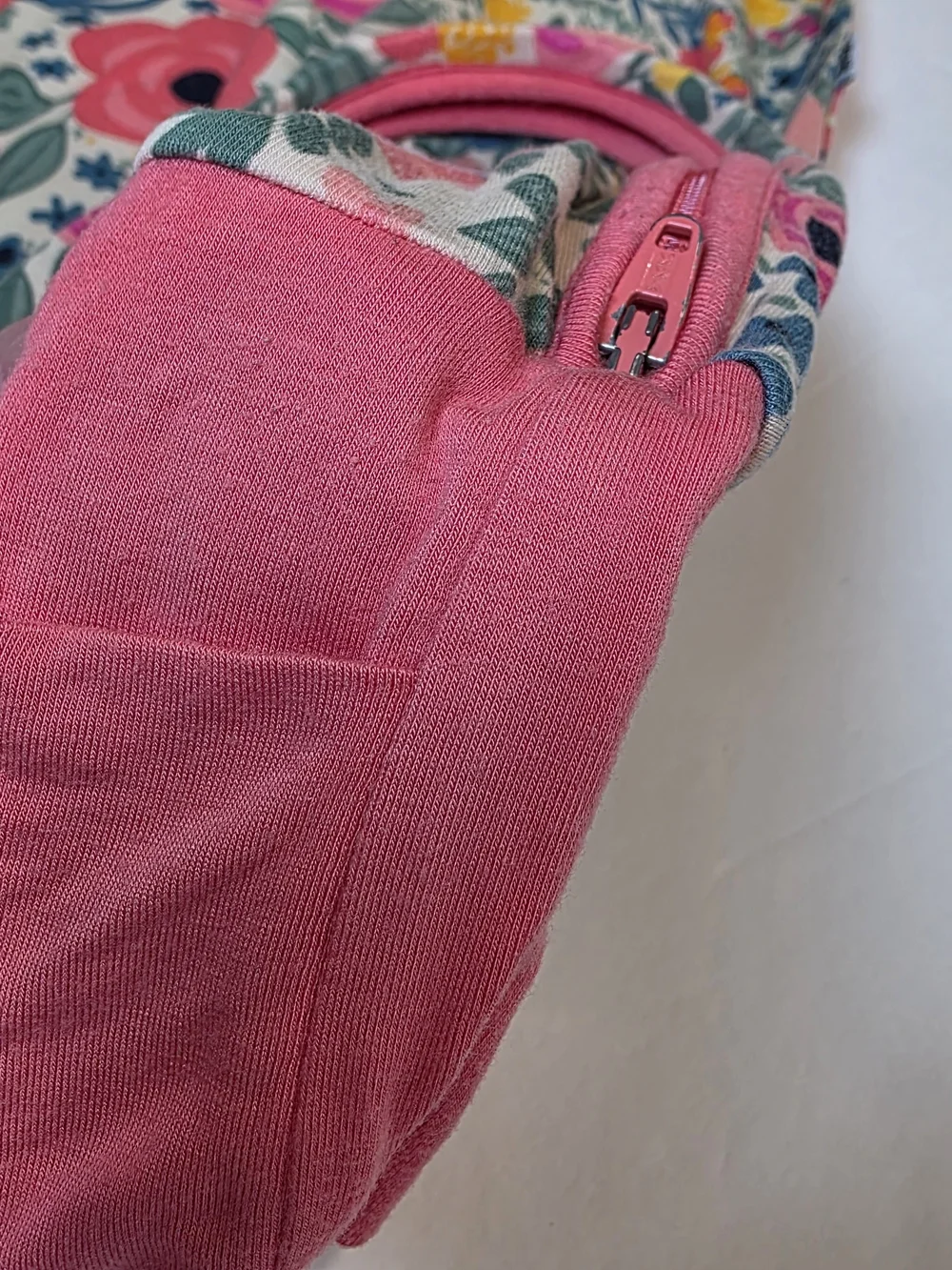 Little Sleepies Sleep Secret Garden Crescent Zippy Bamboo 3-6 Months